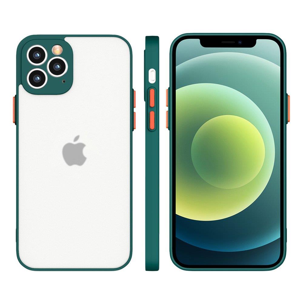 Husa Milky Silicone Flexible Translucent pentru Xiaomi Redmi 9T Verde inchis