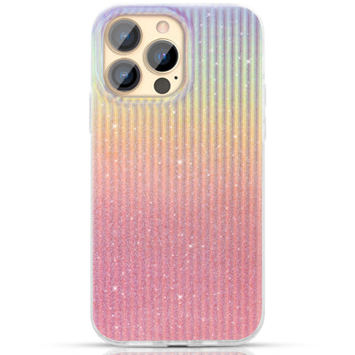 Husa Kingxbar Travel Series Luxurious Elegant pentru iPhone 13 Pro Portocaliu (Sunset)