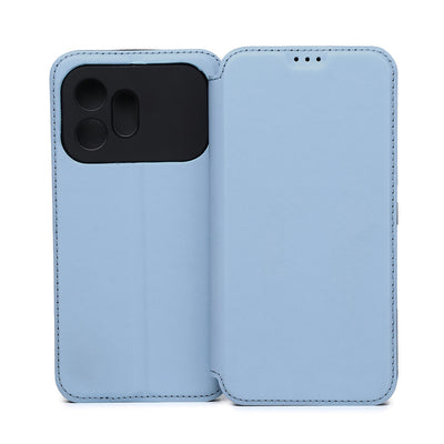 Husa Smart Touch pentru Honor 600 Albastru deschis