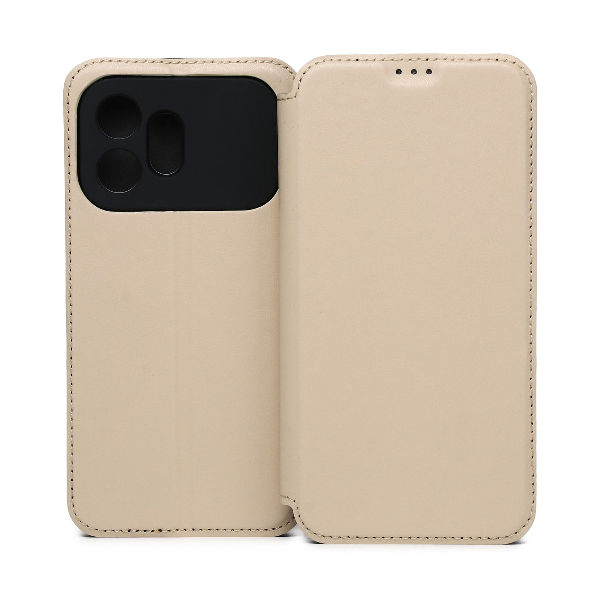 Husa Smart Touch pentru Honor 600 Bej