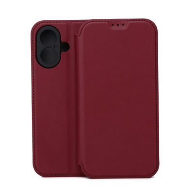 Husa Smart Touch pentru iPhone 16 6,1" Rosu