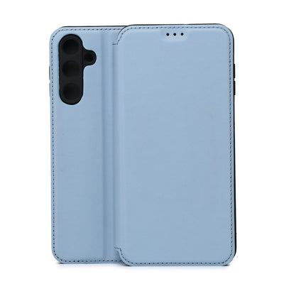 Husa Smart Touch pentru Samsung Galaxy A17 4G / A17 5G / A18 5G Albastru deschis