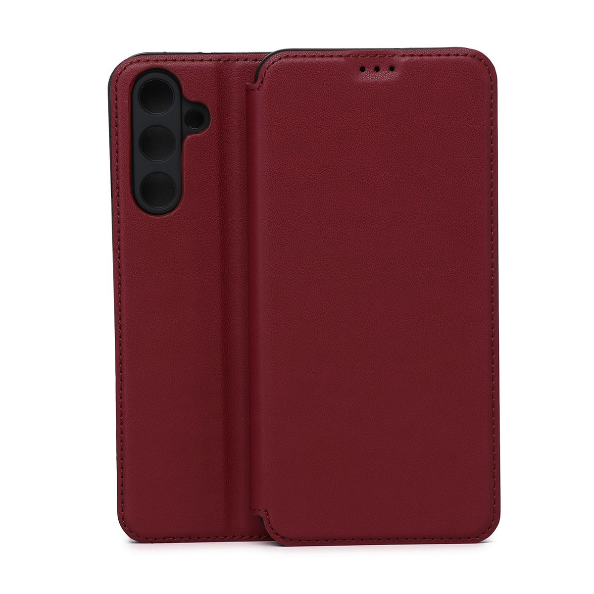 Husa Smart Touch pentru Samsung Galaxy A17 4G / A17 5G / A18 5G Rosu