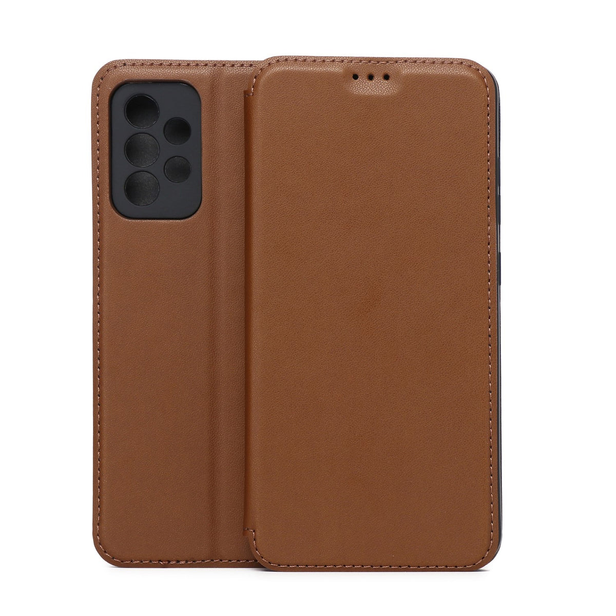 Husa Smart Touch pentru Samsung Galaxy A52 4G / A52 5G / A52s 5G Maro