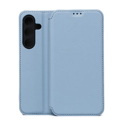 Husa Smart Touch pentru Samsung Galaxy S25 Albastru deschis