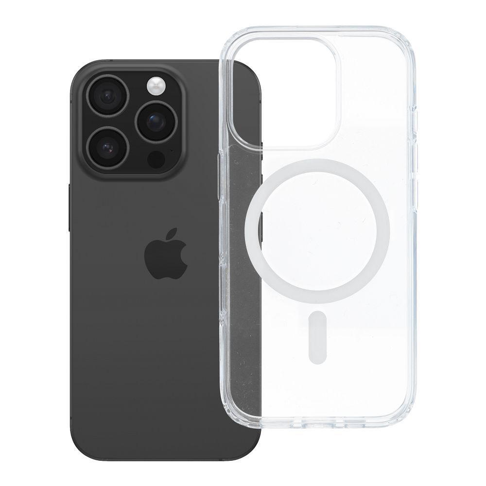 Husa Transparent Mag pentru iPhone 16 PRO Elite (STR / Non-yellowing / Camera Control Button) Compatible cu Magsafe Tran
