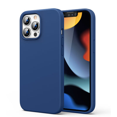 Husa Ugreen Protective Silicone Rubber Flexible Silicone Cover pentru iPhone 13 Pro Albastru