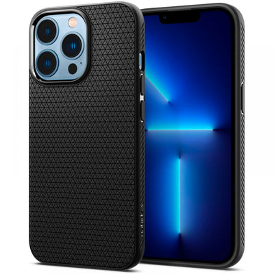 Husa Spigen Liquid Air iPhone 13 Pro - Matte Negru