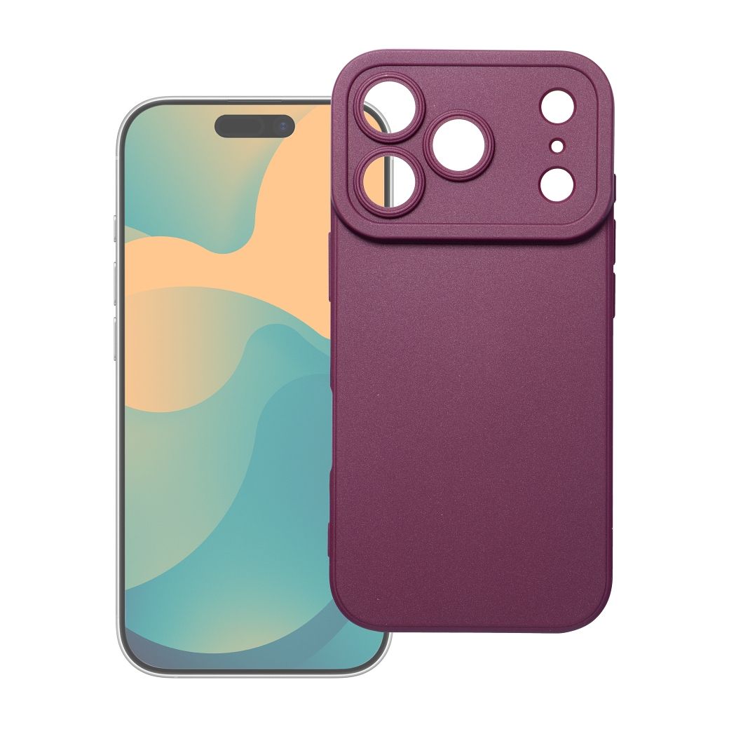Husa Matt 2.0 pentru iPhone 18 Pro Max / 17 Pro Max Burgundy