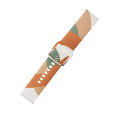 Curea Moro pentru Samsung Galaxy Watch 45 / 46 / 47 Mm Silicone Bracelet Watch Band - Pattern 3