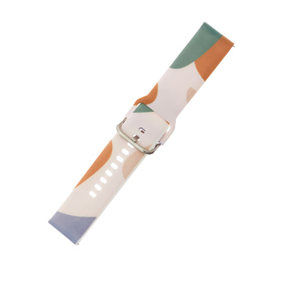 Curea Moro pentru Samsung Galaxy Watch 45 / 46 / 47 Mm Silicone Bracelet Watch Band - Pattern 11