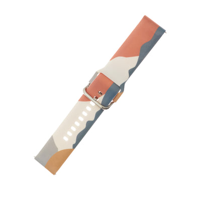 Curea Moro pentru Samsung Galaxy Watch 45 / 46 / 47 Mm Silicone Bracelet Watch Band - Pattern 15