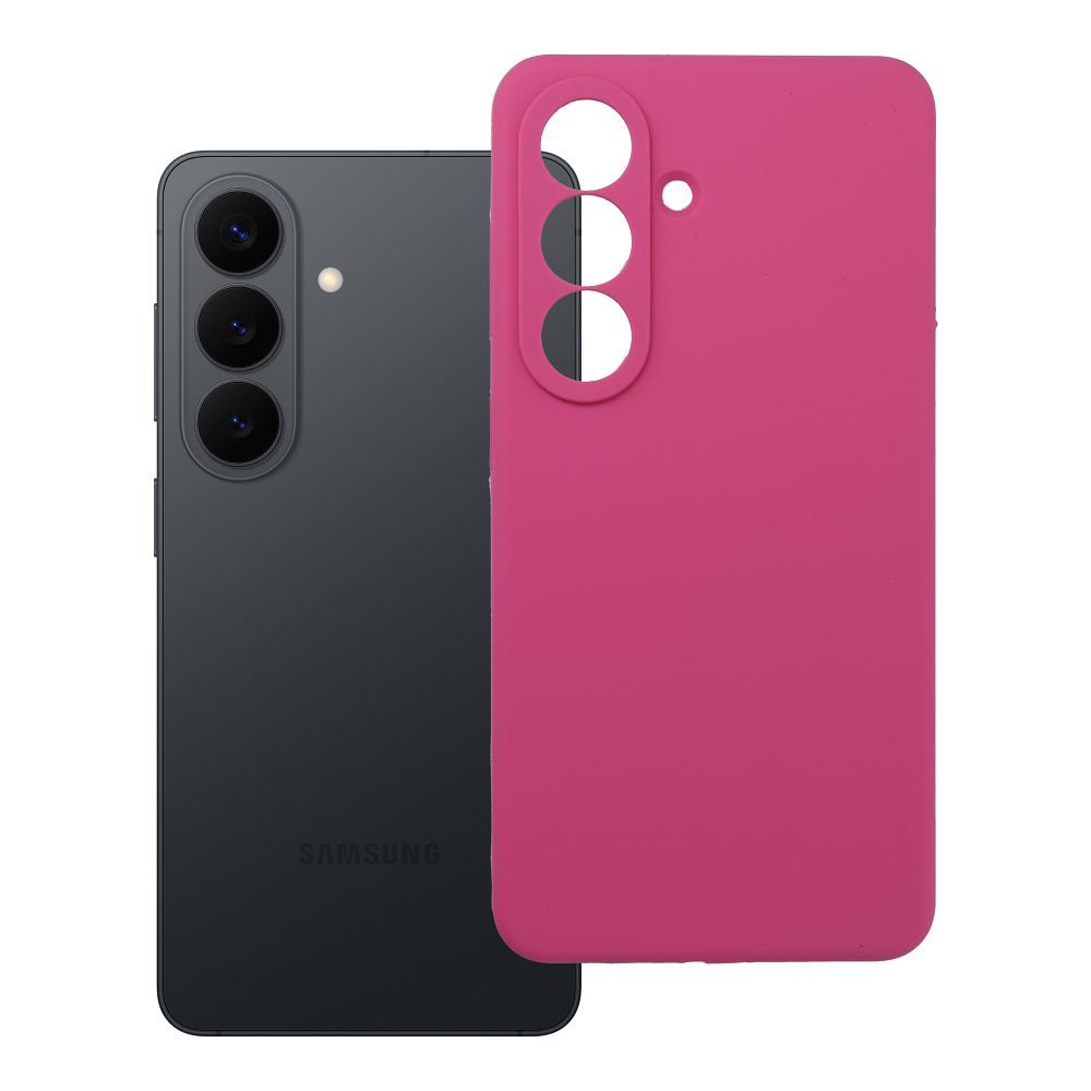 Husa pentru Samsung S26 Silicone 2mm (Camera Protection) Roz