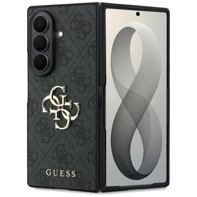 Husa Guess HC 4G PU BIG Logo pentru Samsung Galaxy Z Fold 8 Ultra Negru