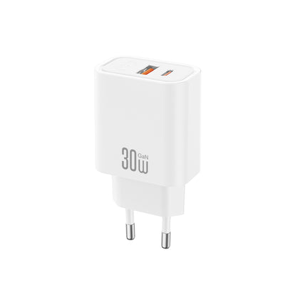 Incarcator priza XO Ce42 PD 30W 1x Usb-c 1x USB Alb