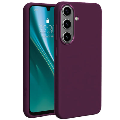 Husa Etteri Silicone Mag pentru Samsung Galaxy A57 5G Cherry inchis