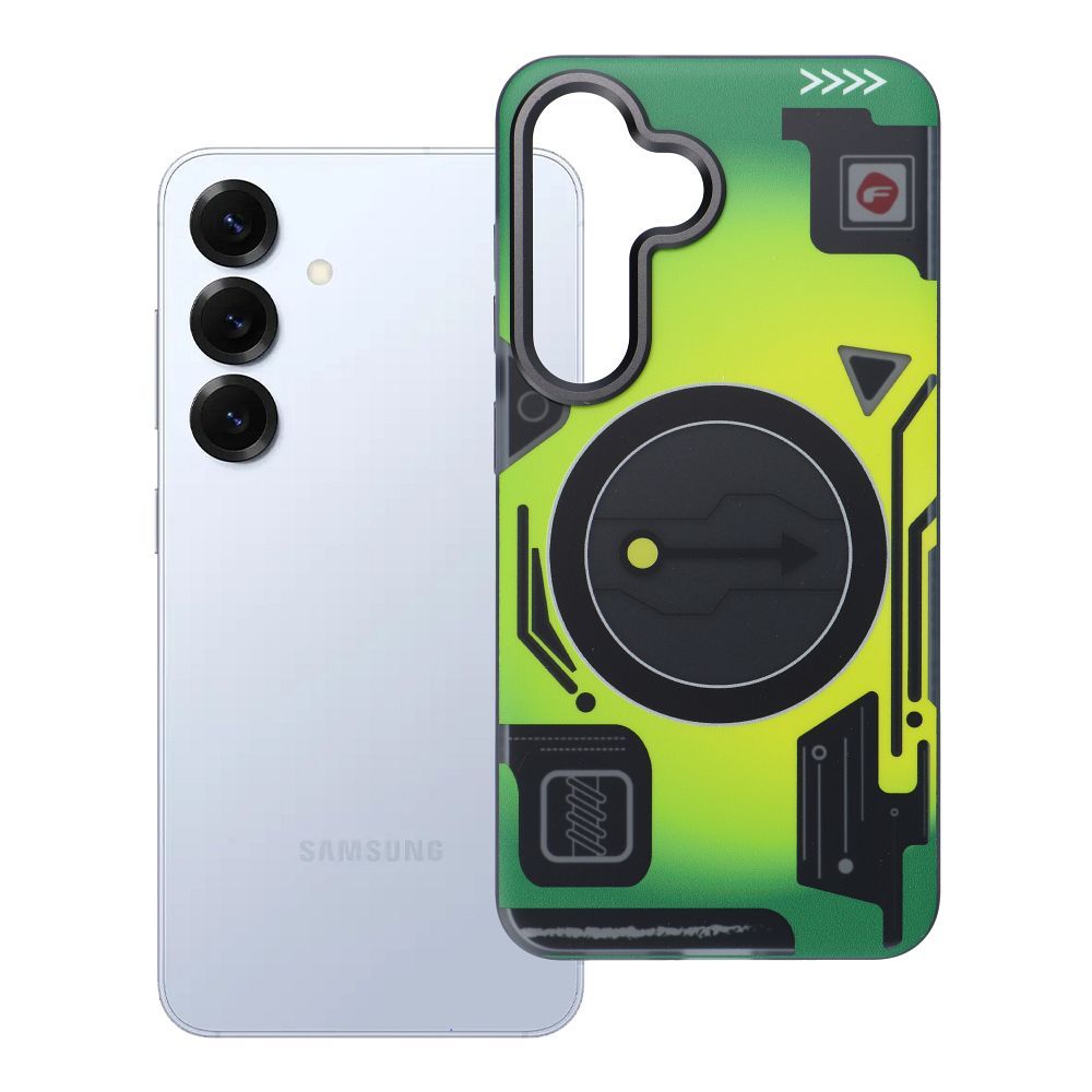 Husa Forcell pentru Samsung S25 F-protect Levels Dual Layer 4D Technology Compatible cu Magsafe Military Drop-test Cyber