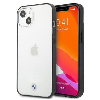 Husa BMW Signature Collection pentru iPhone 13 Mini - Transparent