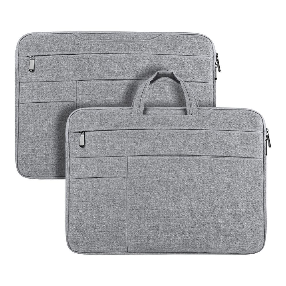 Husa laptop DUX Ducis Bag Lbtc pentru Laptop 15.5-16" Horizontal Handbag Gri deschis