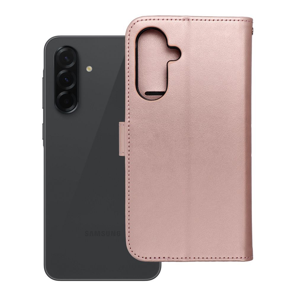 Husa Mezzo Book Flip pentru Samsung A36 5G Mandala Roz auriu