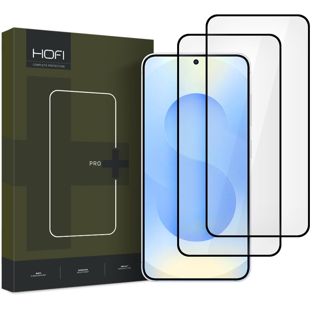 Folie sticla Hofi Pro+ 2-pack Galaxy S24 / S25 Negru