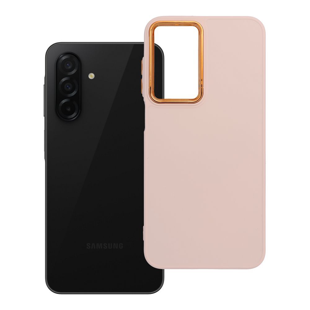 Husa Frame pentru Samsung A26 5G Powder Roz