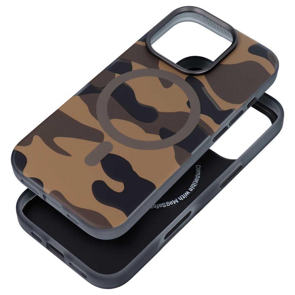 Husa Forcell pentru iPhone 16 PRO F-protect Levels Dual Layer 4D Technology Compatible cu Magsafe Military Drop-test Des