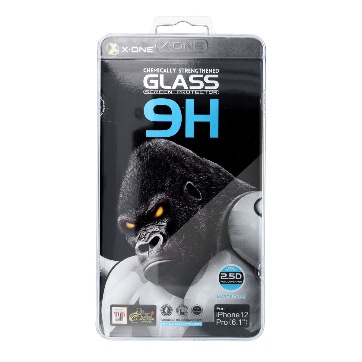 Folie X-one acoperire completa Extra Strong mat - pentru iPhone 16 Pro Max/17 Pro Max sticla 9H