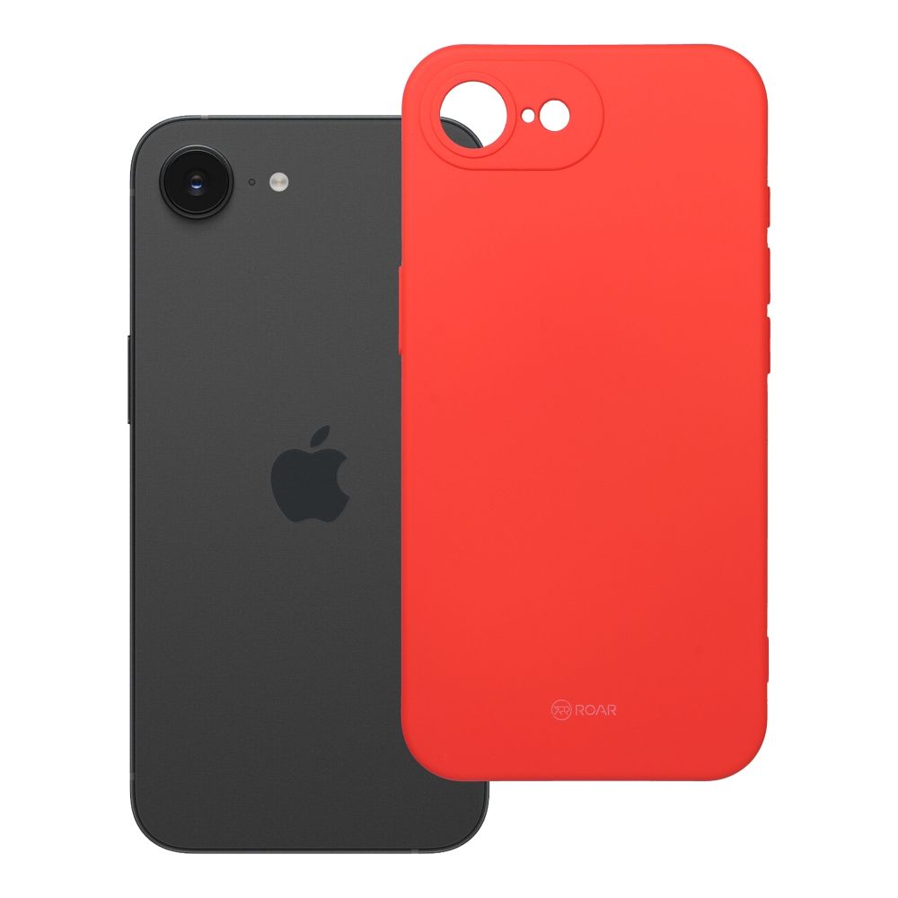 Husa Roar ALL DAY Colorful Jelly pentru iPhone 16e Peach Roz