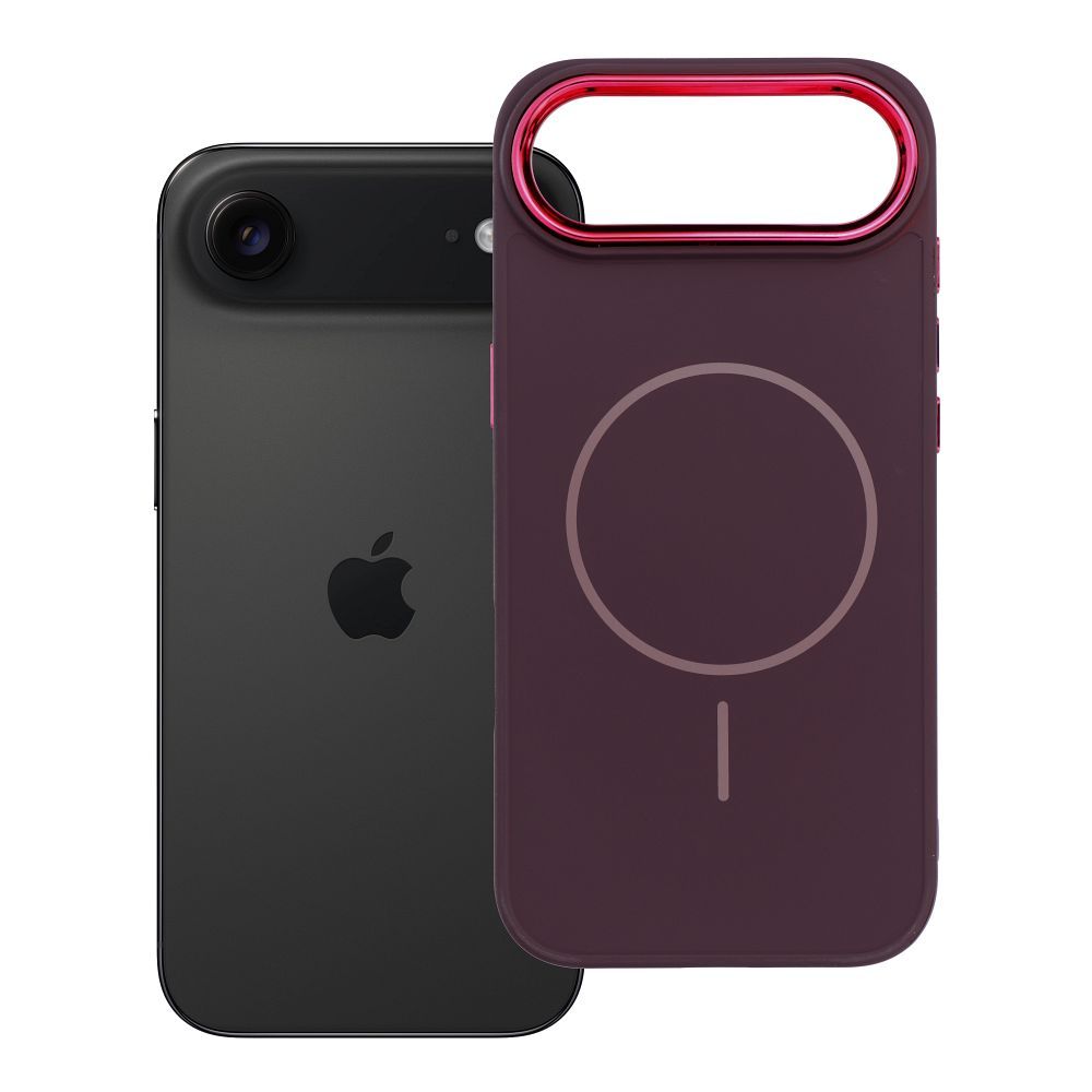 Husa Frame Mag pentru iPhone 17 AIR Compatible cu Magsafe Mov