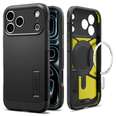 Husa Spigen Tough Armor T Magsafe pentru iPhone 17 Pro Max / 18 Pro Max Negru