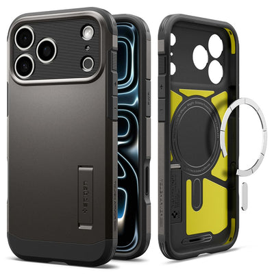 Husa Spigen Tough Armor T Magsafe pentru iPhone 17 Pro Max / 18 Pro Max Graphite