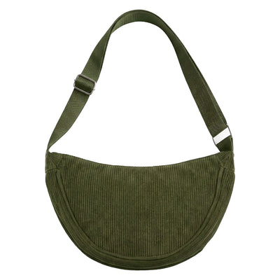 Husa Universal Corduroy Moon Bag Verde