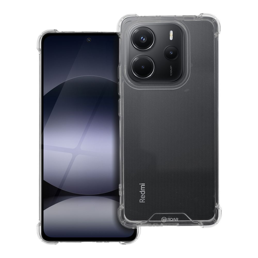 Husa Roar Armor pentru Xiaomi Redmi Note 14 5G Transparent