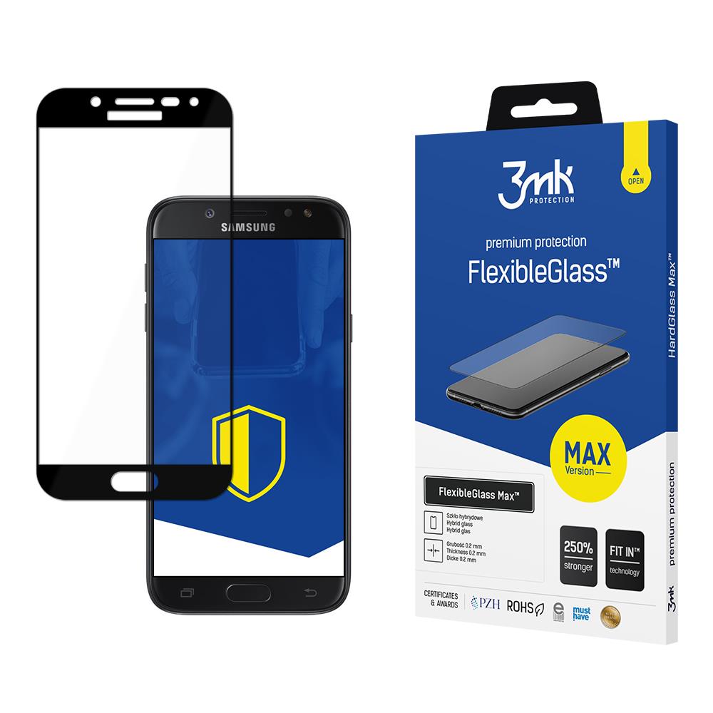 Folie Samsung Galaxy J5 2017 Negru - 3mk Flexibleglass Max™