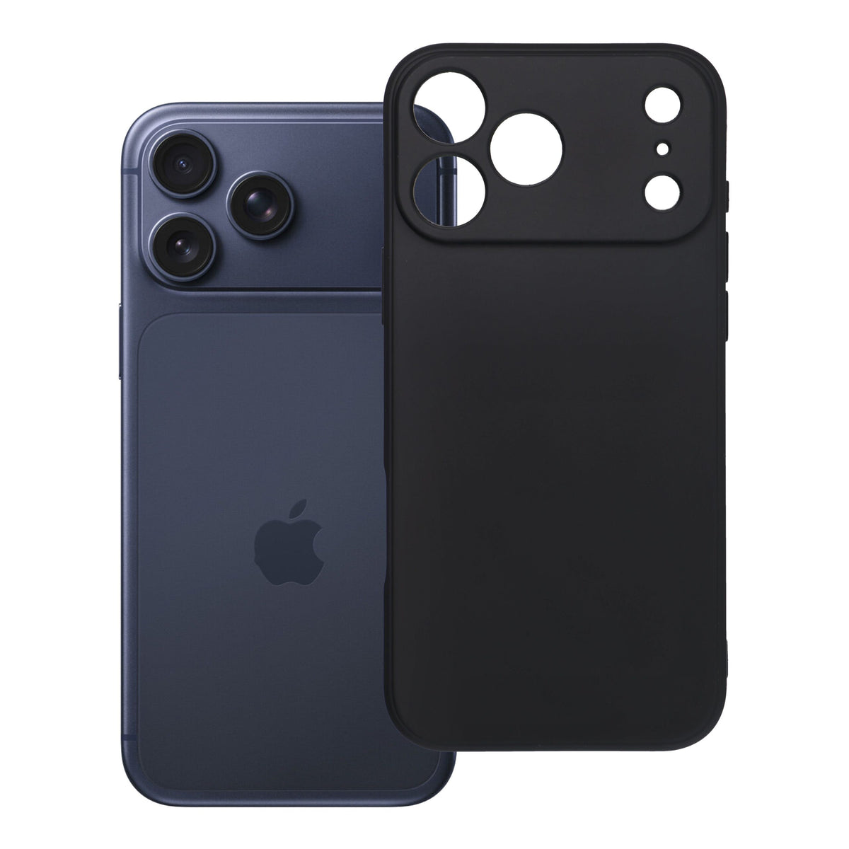 Husa Soft pentru iPhone 18 Pro Max / 17 Pro Max Negru