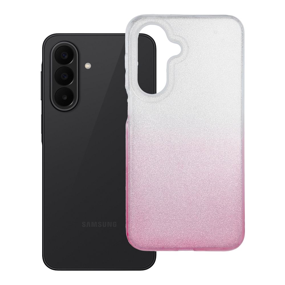 Husa Shining pentru Samsung A27 5G Transparent Roz