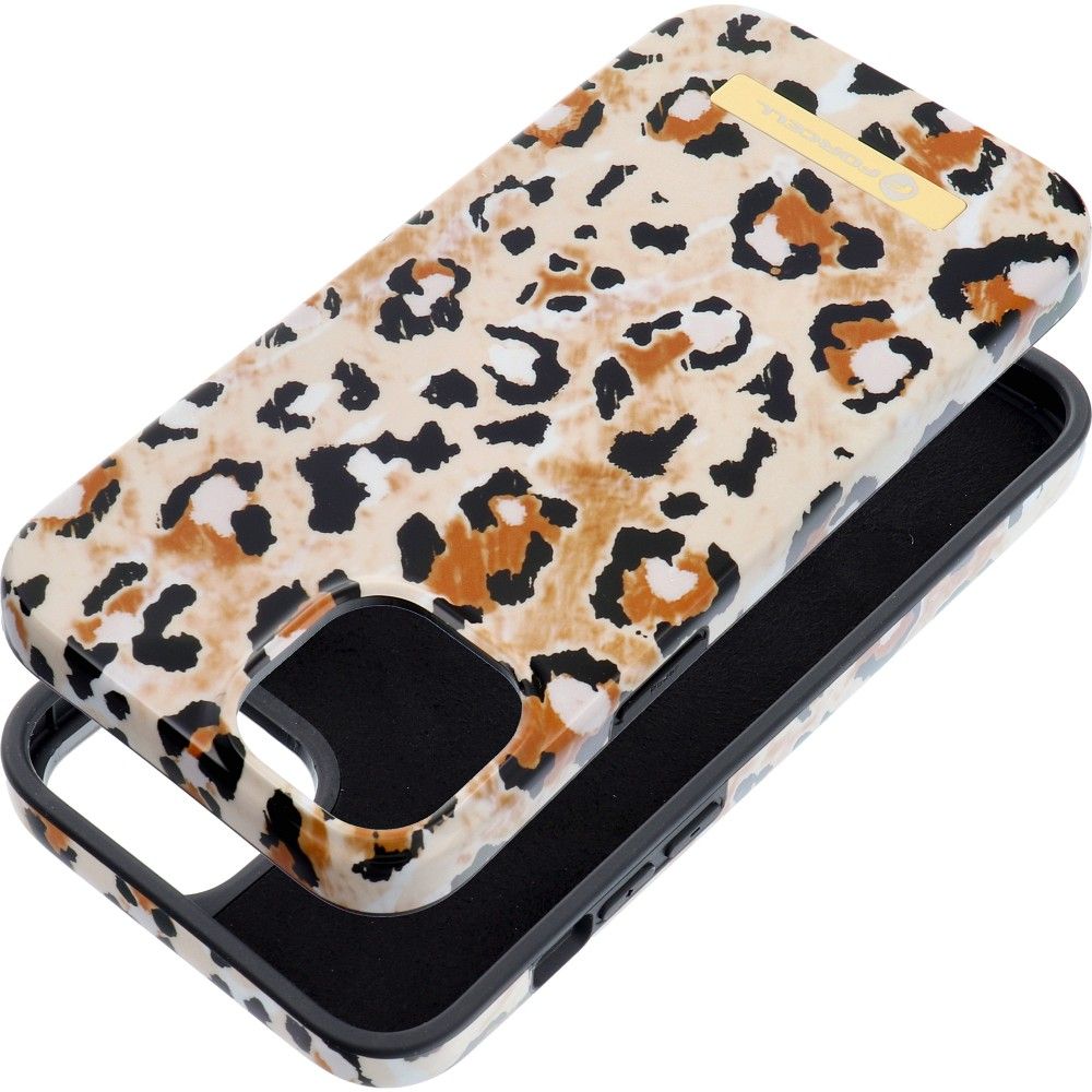 Husa Forcell pentru iPhone 15 Plus F-protect Mirage Compatible cu Magsafe Wild Panther