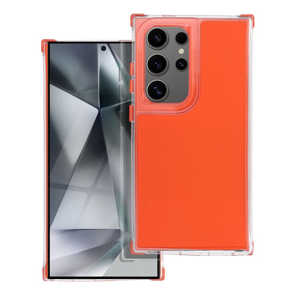 Husa Matrix pentru Xiaomi Redmi Note 14 5G Portocaliu