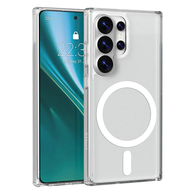 Husa Etteri Ultimate Mag pentru Samsung Galaxy S25 Ultra Transparent