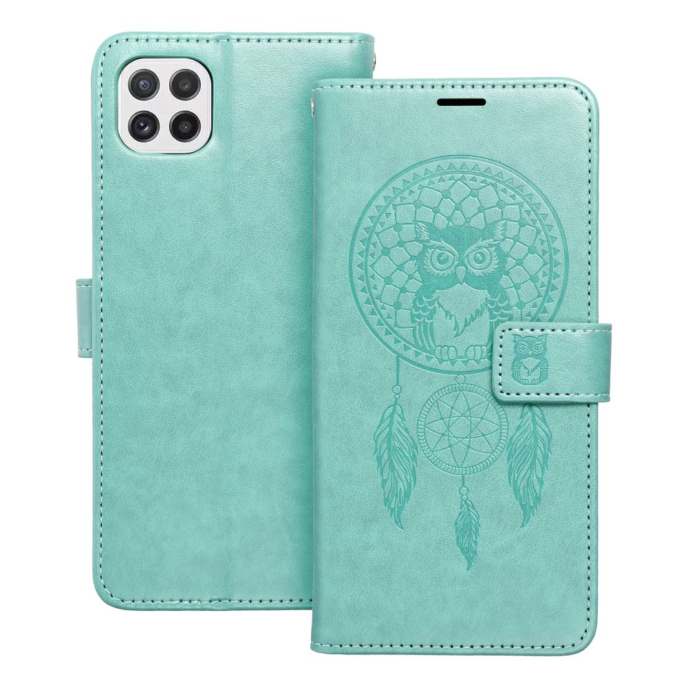 Husa Mezzo Book Flip pentru Samsung A22 5G Dreamcatcher Verde