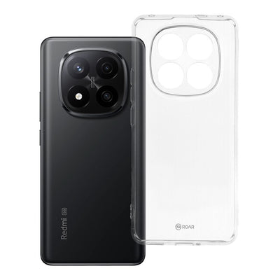 Husa Roar ALL DAY Colorful Jelly pentru Xiaomi Redmi Note 14 Pro+ 5G Transparent