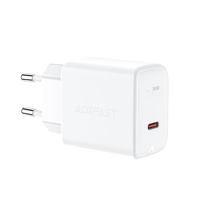 Incarcator Acefast Gan USB Type C 30W, PD, QC 3.0, AFC, FCP Alb (A21 Alb)