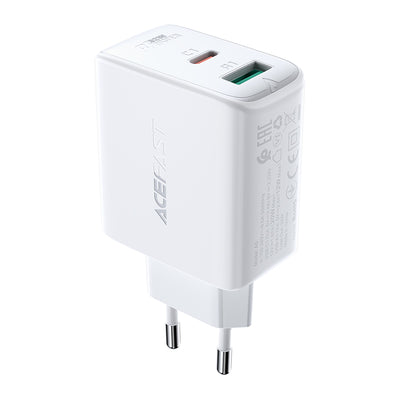 Incarcator priza Acefast USB Type C / USB 32W, PPS, PD, QC 3.0, AFC, FCP Alb (A5 Alb)