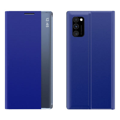 Husa New Sleep Cover pentru Poco M4 Pro 5G Albastru