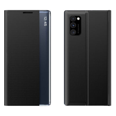 Husa New Sleep Cover cu A Flip Function pentru The Stand pentru Poco M4 Pro 5G Negru