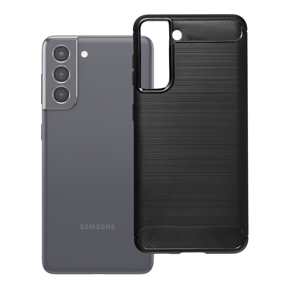 Husa Carbon 2.0 pentru Samsung S21 Negru
