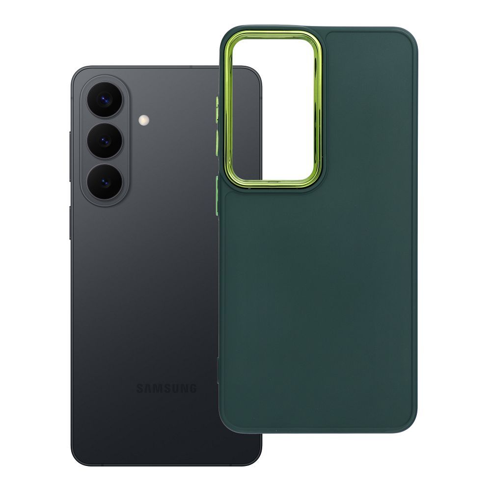 Husa Frame pentru Samsung S26 Verde