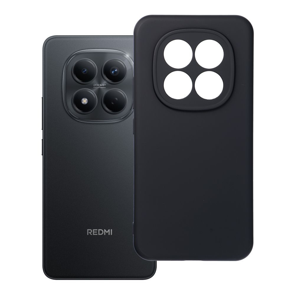 Husa Silicone pentru Xiaomi Redmi Note 15 PRO Plus 5G Negru