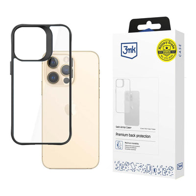 Husa 3mk Satin Armor + iPhone 13 Pro Max Series - Negru